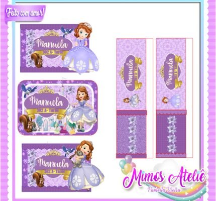 PRINCESA SOFIA - Mimos Ateliê