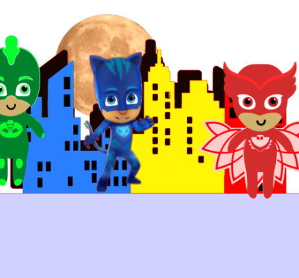 topo pj mask luh personalizados